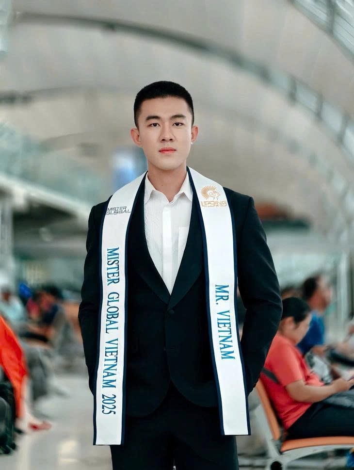 Cong Vinh joins Mister Global 2025 after Mister International Top 10 finish